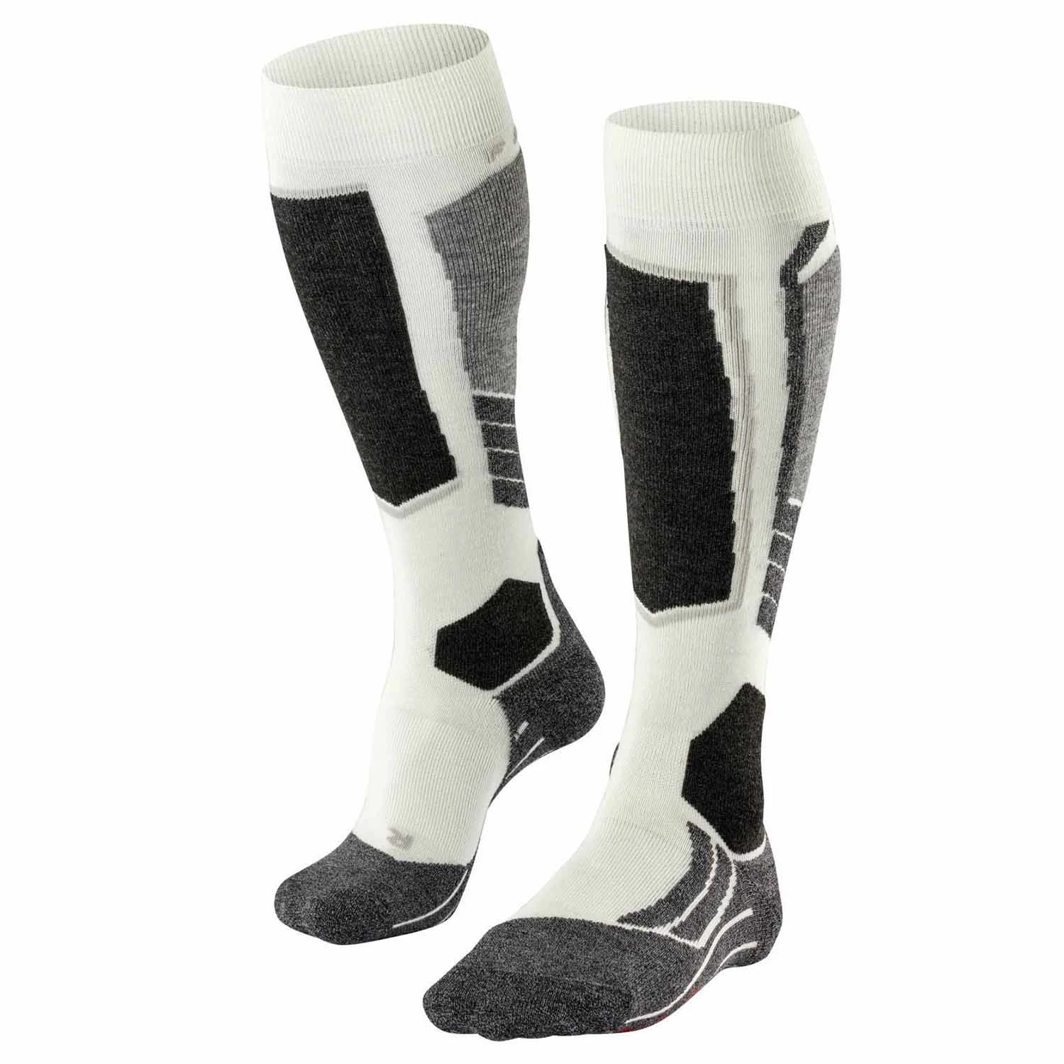 Falke SK2 Womens Ski Socks Off White 1 Falke SK2 Womens Ski Socks Off White