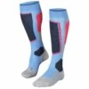 Falke SK2 Womens Ski Socks Blue Note