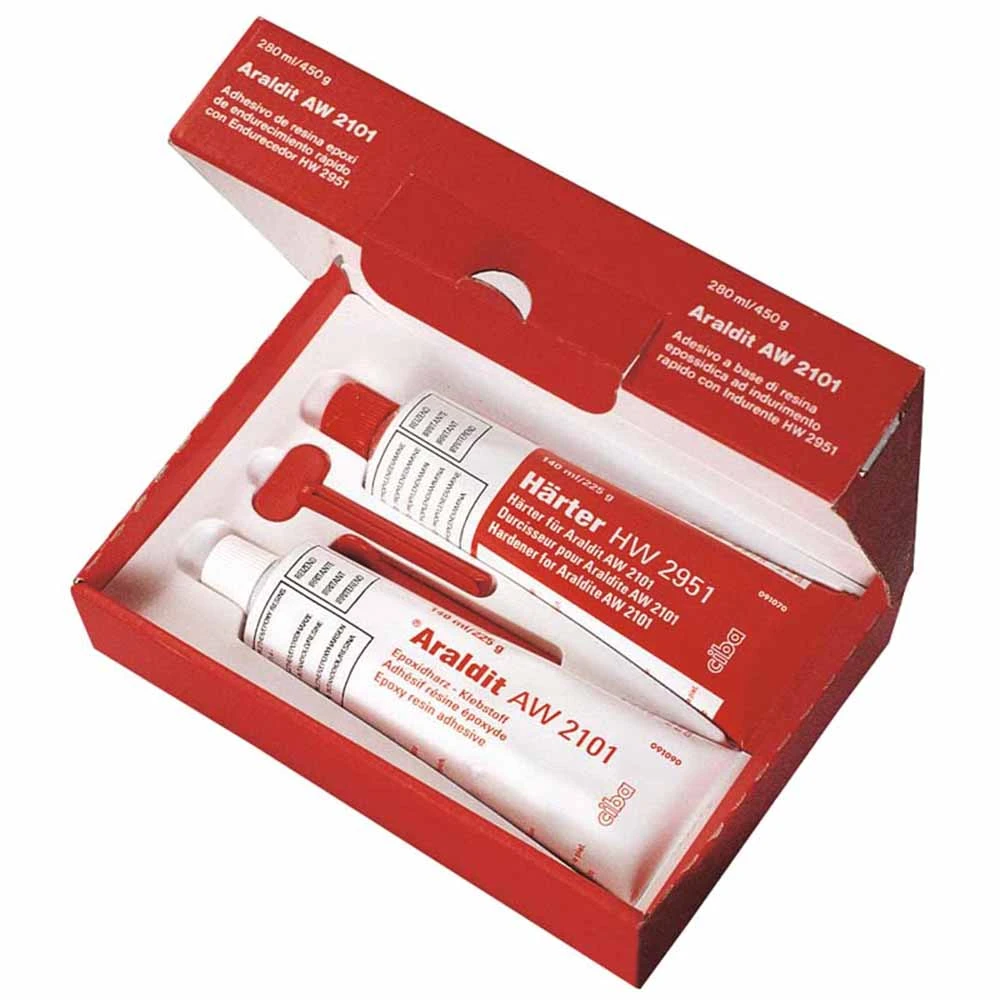 Araldite 2-Part Epoxy Adhesive For Ski And Snowboard Repairs 1 Araldite 2-Part Epoxy Adhesive For Ski And Snowboard Repairs