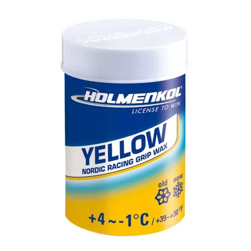 Holmenkol Nordic GripWax Yellow 1 Holmenkol Nordic GripWax Yellow
